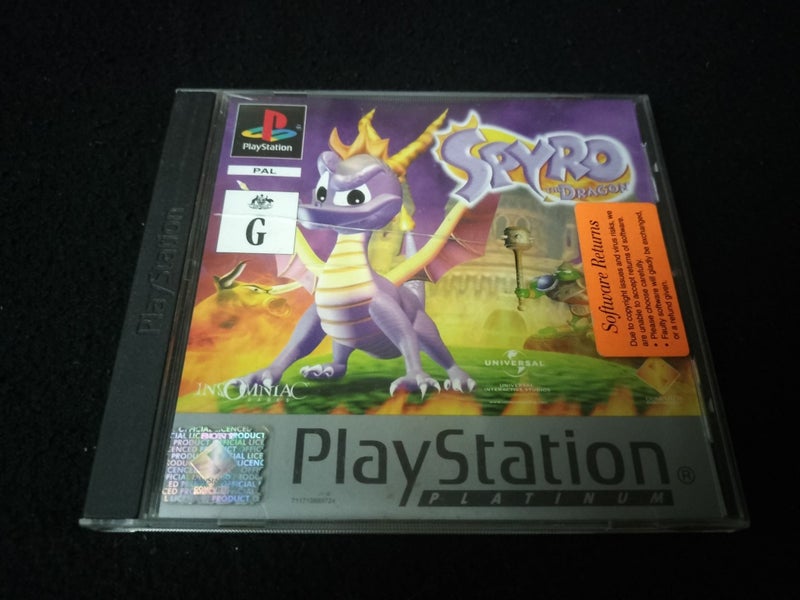 Spyro The Dragon PS1 Carousel 1