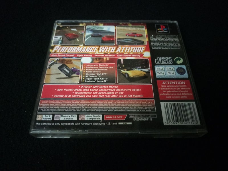 Need for Speed III 3 PS1 Carousel 2