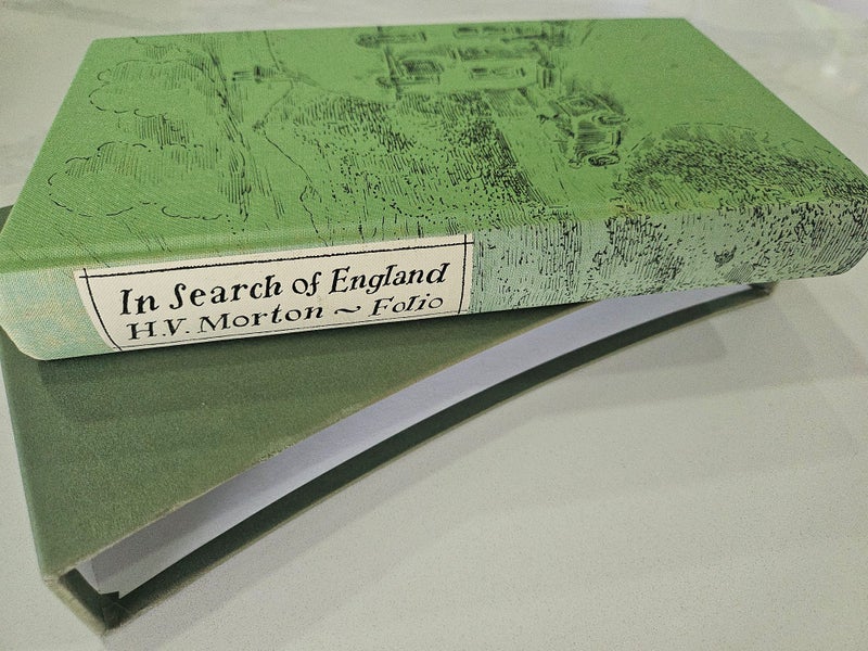 In Search of England by H.V. Morton. Folio Society