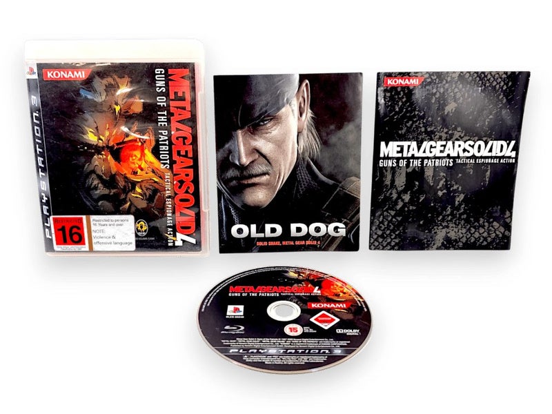 Metal Gear Solid 4: Guns of the Patriots (PS3) *EXCELLENT & COMPLETE* Carousel 1