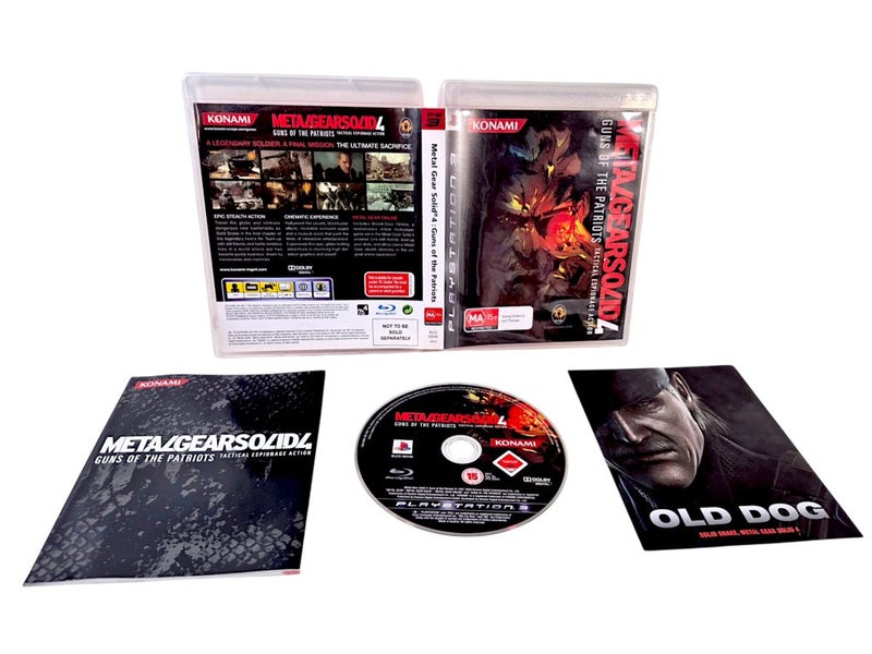 Metal Gear Solid 4: Guns of the Patriots (PS3) *EXCELLENT & COMPLETE* Carousel 6