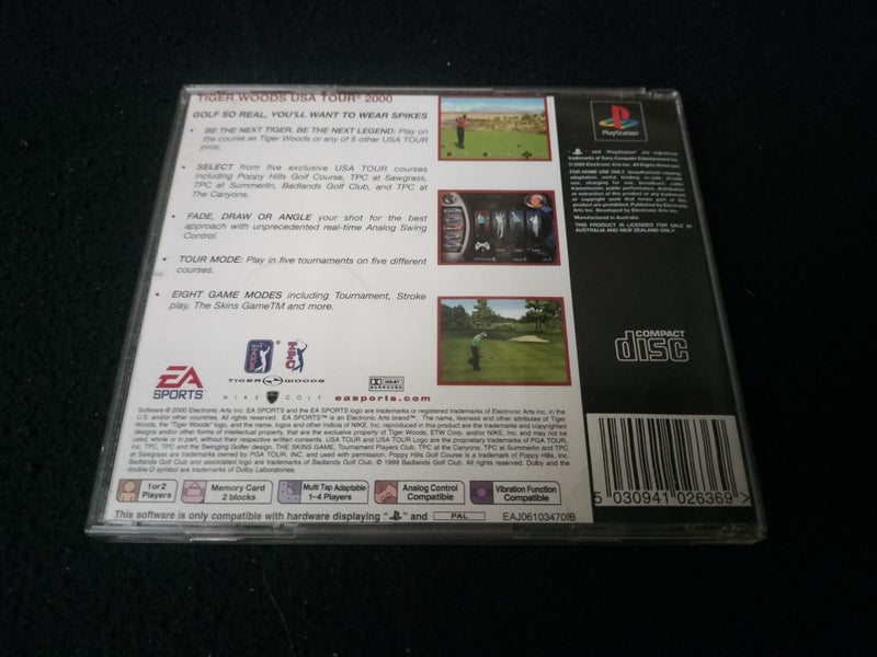 Tiger Woods 2000 PS1 Carousel 2