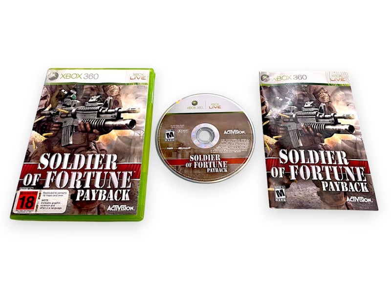 Soldier of Fortune: Payback (Xbox 360) *COMPLETE* Carousel 1