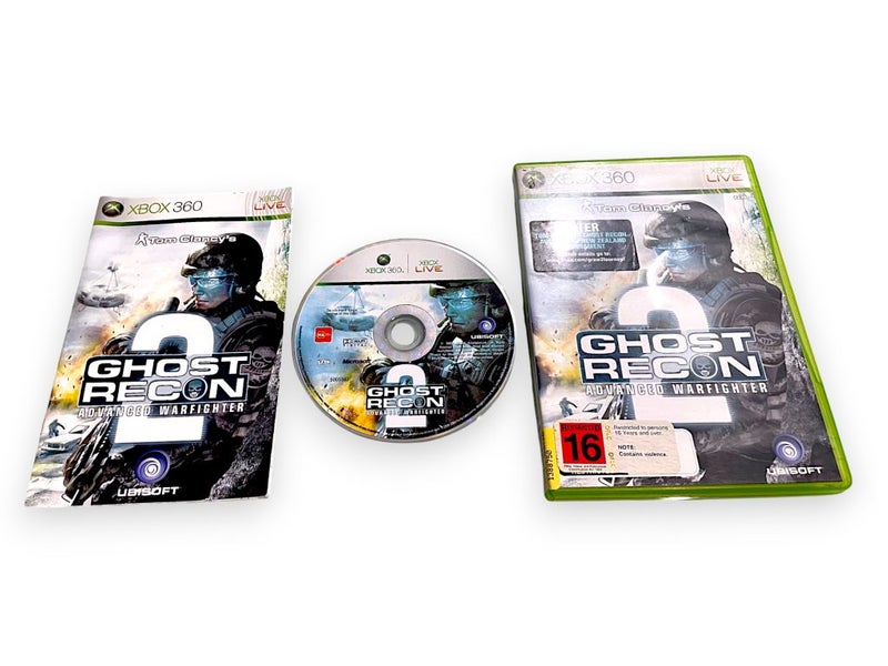 Tom Clancy s Ghost Recon Advanced Warfighter 2 (Xbox 360) *COMPLETE* Carousel 1