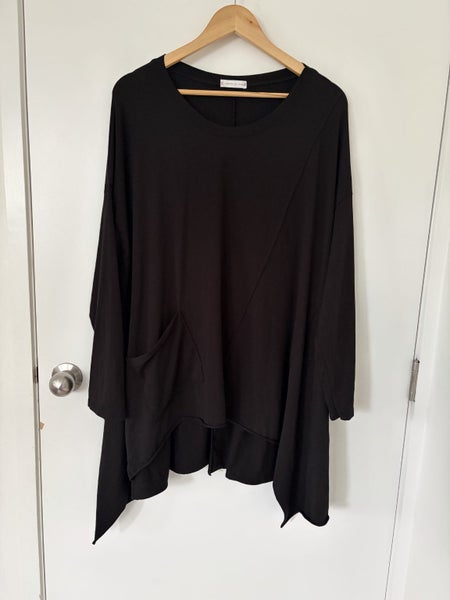 Made in Italy long sleeve cotton top Carousel 1
