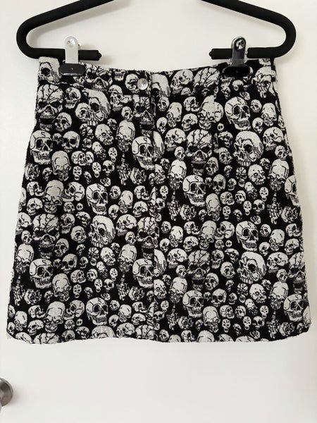 Black Friday (Dangerfield) skull skirt sz10 Carousel 2