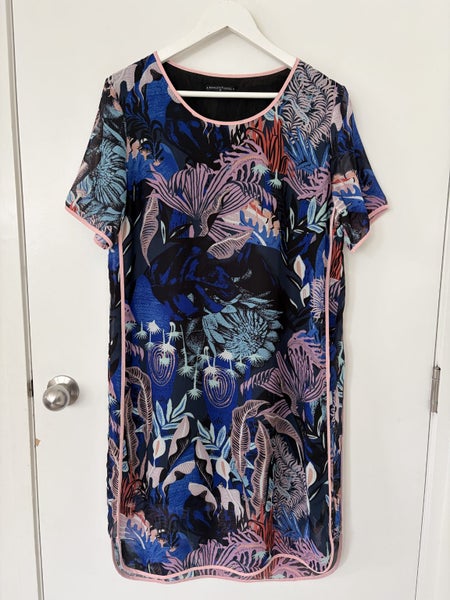 Ashley Fogel shift style dress sz14 Carousel 1