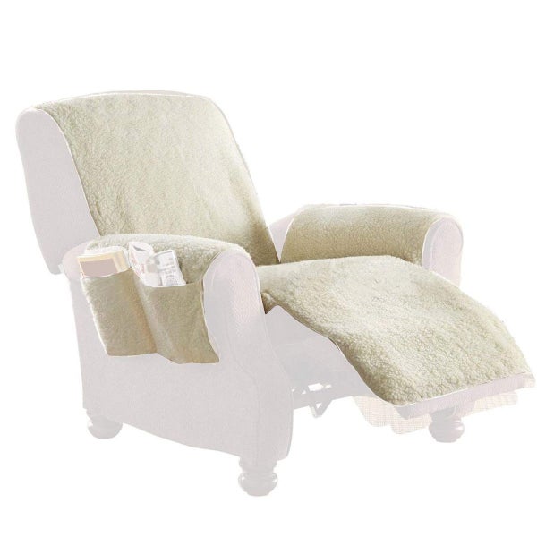 Chair Seat Sofa Couch Fleece Recliner Cover Slipcover Pets Mat Furniture Carousel 2