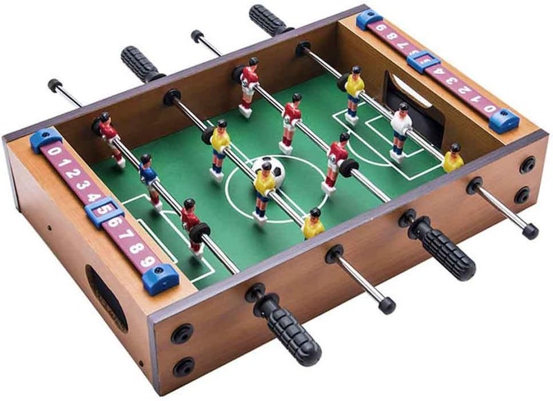 Mini Wood Table Foosball, Tabletops for Adults Family Night Parties Carousel 1