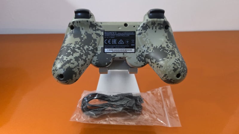 Official Sony PS3 DualShock 3 Wireless Controller with Brand New Charging Cable Carousel 2
