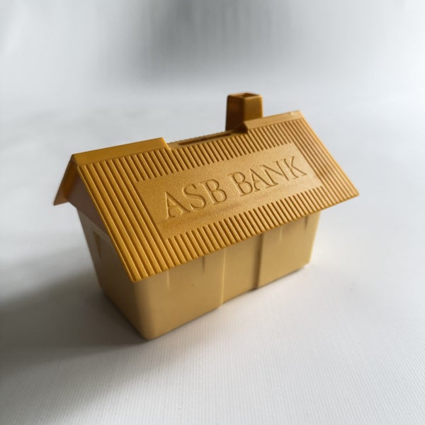 Vintage ASB NZ Made Money Box. FREE SHIPPING! Carousel 1