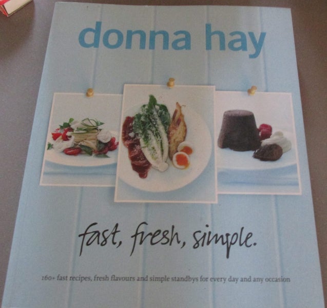 "Fast, Fresh, Simple" Recipe Book Australian Food Stylist & Author Donna Hay. Carousel 1
