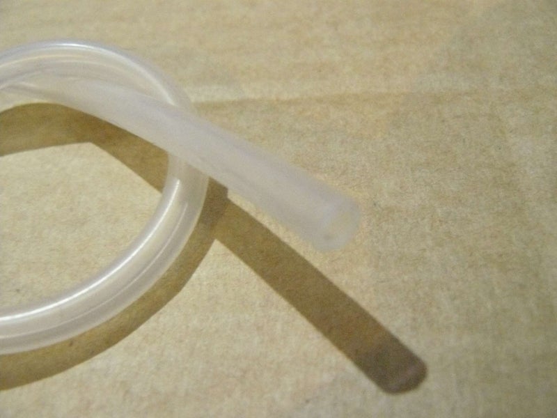 Silicone Tubing, 3mm ID (easy stretch to 5mm), 5mm OD - Soft Flexible - Per 50cm Carousel 2