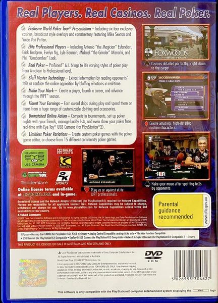 PS2 World Poker Tour Carousel 2