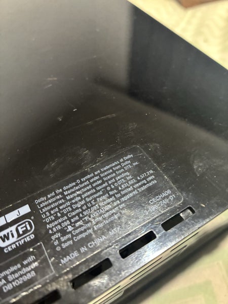 Faulty Backwards Compatible PS3 Carousel 2