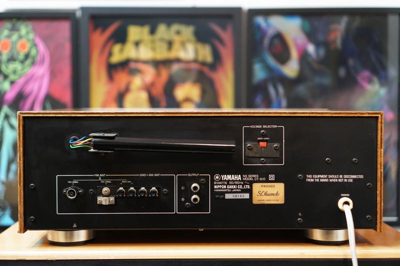 Yamaha CT-610 Vintage Audiophile AM/FM Tuner Made in Japan - Warranty! Carousel 7