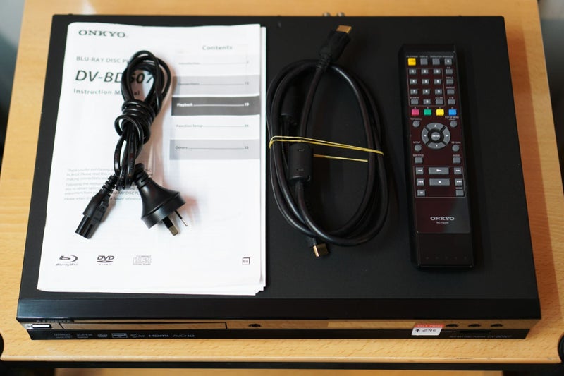Onkyo DV-BD507 Blu-Ray, DVD, CD Player with HDMI & Remote - Warranty! Carousel 7