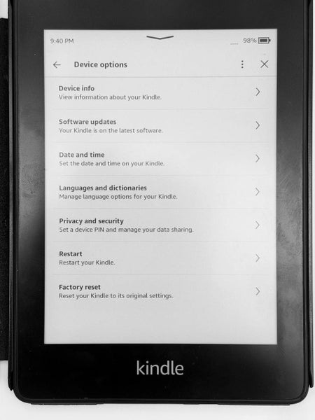 Pre-Owned Kindle Paperwhite4 10th Gen PQ94WIF 8GB IPX8 with Ollee Mag case Carousel 2