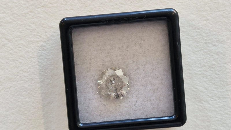 $1 RES * Valuation $13,687.00 * 2.19ct Round Large White Diamond Loose IGL CERT Carousel 1