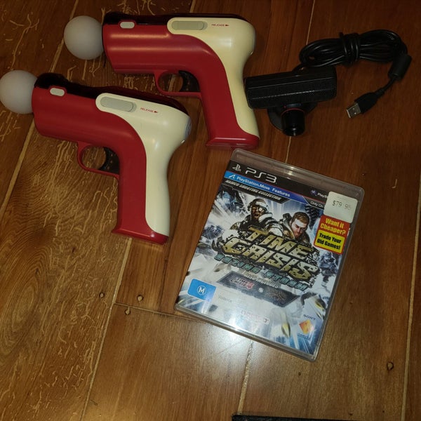 \\PS3// Move controllers Time Crisis With Gun attachment Carousel 1
