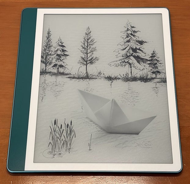 Amazon Kindle Scribe 64GB with Premium Pen - Metallic Jade - Boxed / Mint Carousel 1