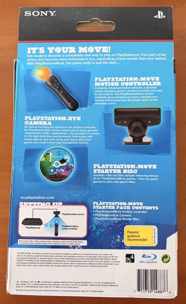 Official Sony PlayStation Move Starter Pack - PS3 - Complete in Box (CIB) Carousel 2