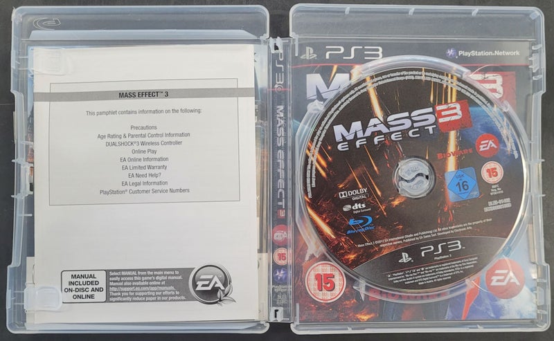 Mass Effect 3 PS3 Game Carousel 2