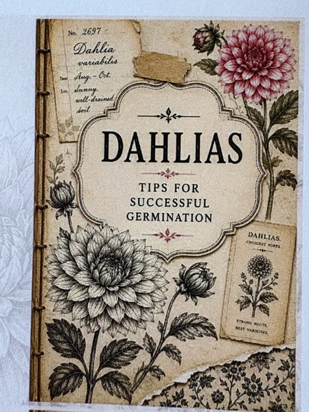 DAHLIA SEEDS x 50 Carousel 2