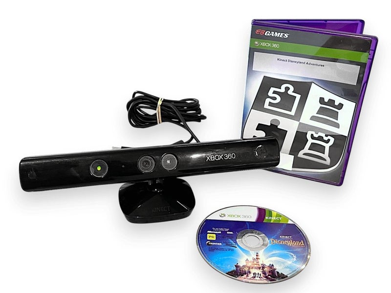 Xbox 360 Kinect Sensor / Kinect Camera + Game Bundle! Carousel 1