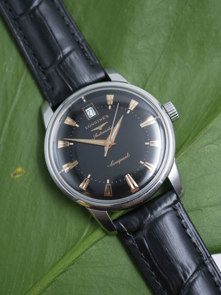 LONGINES Conquest HERITAGE Automatic Steel L1.611.4 Mens Wristwatch Carousel 1