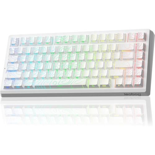 LEOBOG A80RT HE Wireless Gaming Keyboard - White [A80RTUW] Carousel 1