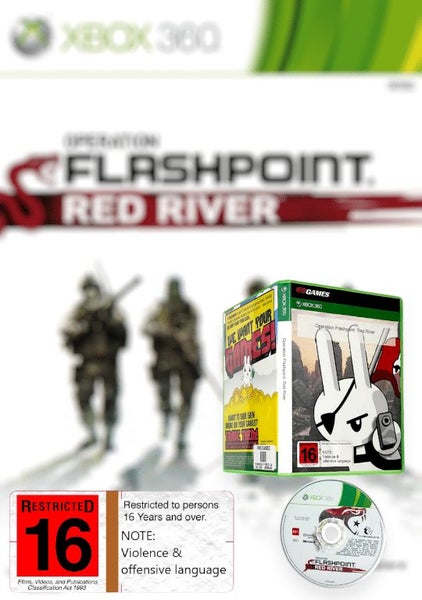 Operation Flashpoint RED RIVER (Xbox 360) Disc Excellent Carousel 1