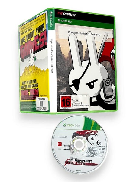 Operation Flashpoint RED RIVER (Xbox 360) Disc Excellent Carousel 2