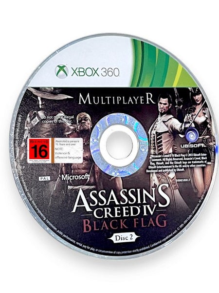 Assassin s Creed IV Black Flag (Xbox 360) *MULTIPLAYER DISC* Carousel 1