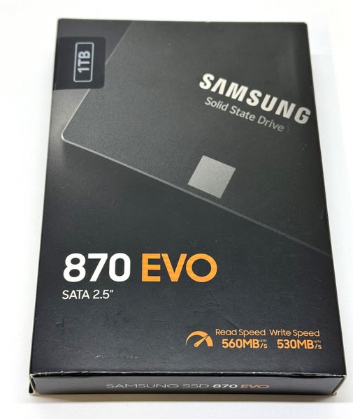 Samsung 870 EVO - 2.5" SSD - 1TB Carousel 1
