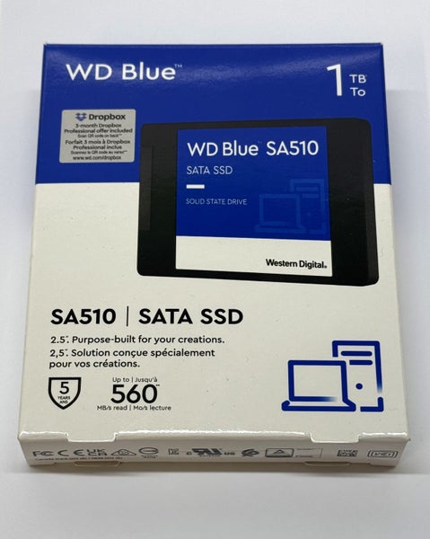WESTERN DIGITAL Blue - SA510 - 2.5" SSD NEW Carousel 1