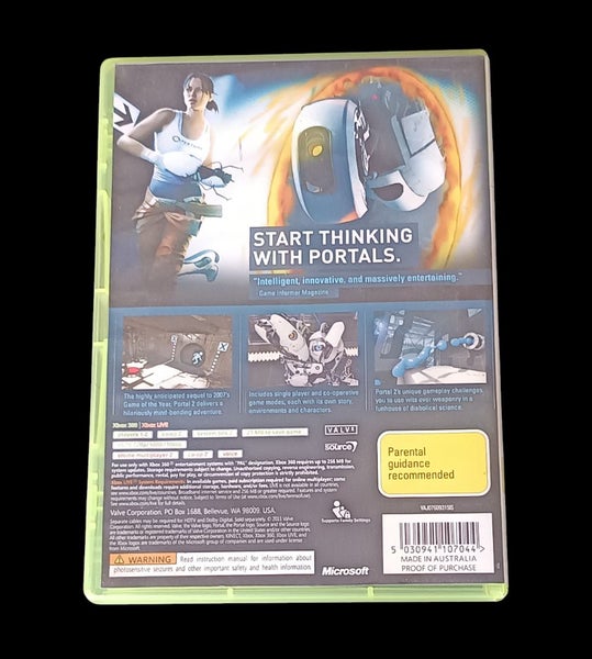 Portal 2 Xbox 360 *mint* complete Carousel 3