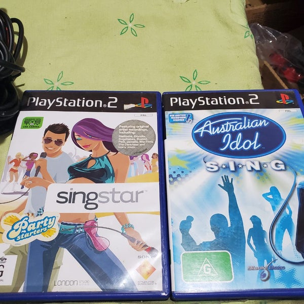 PS2 SINGSTAR BOXED SET + PS2 & 2 x SINGSTAR GAMES Carousel 2