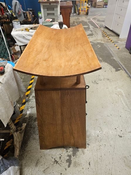 Apprentice Piece, Cabinet Makers Statement, Art Meets Furniture. You Decide. Carousel 2