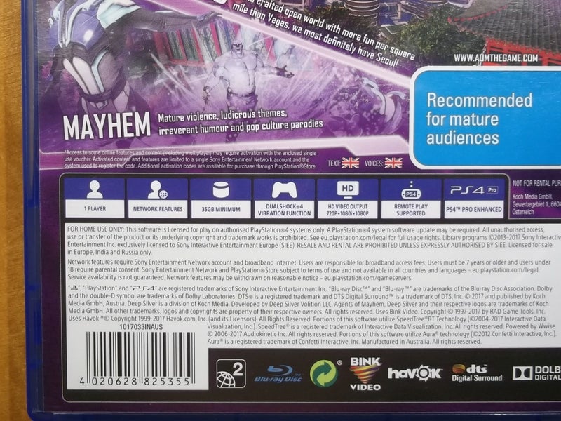 Agents of Mayhem - PS4 Game - Excellent condition Carousel 4