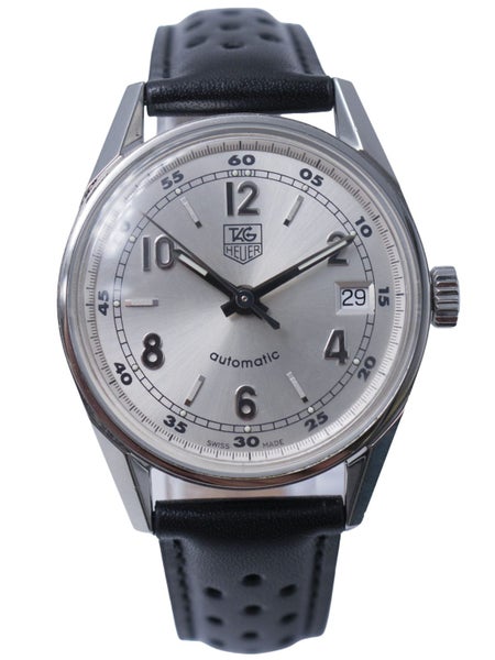 TAG Heuer Carrera Calibre 5 Automatic Steel Mens Wristwatch WV2112 Serviced Carousel 2
