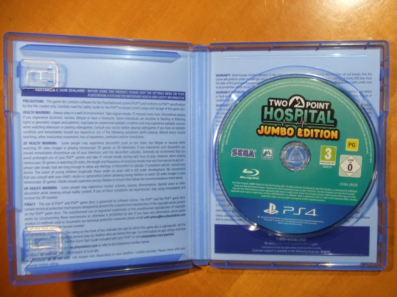 Two Point Hospital Jumbo Edition - PS4 Game - Excellent Condition Carousel 2