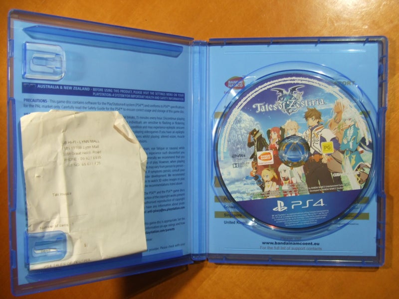 Tales of Zestiria - PS4 Game - Very Good Condition Carousel 2