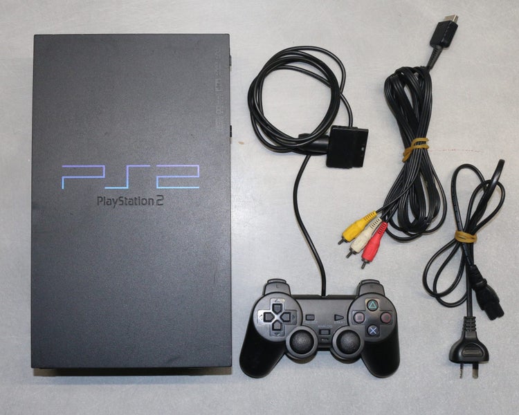 Sony PlayStation 2 Console - Excellent Condition + Controller & Cables Carousel 1