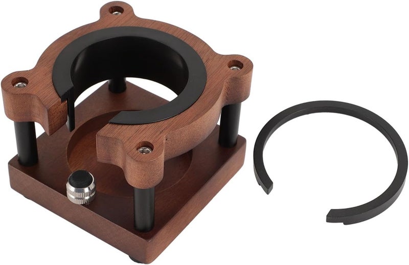 Universal Portafilter Holder, Bear Shaped Coffee Tamper Stand with Non Slip W... Carousel 6