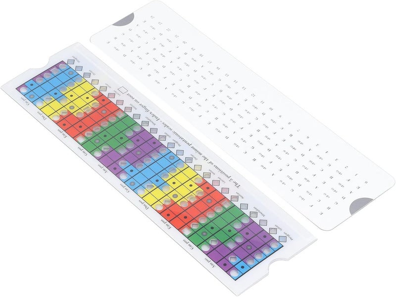 Guitar Scales Sliding Ruler Multifunctional Practice Tool for Learning Modal ... Carousel 1