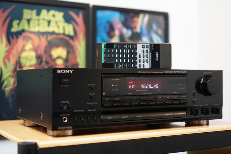 Sony STR-D511 HiFi Amplifier & Receiver with Phono for your Turntable & Remote Carousel 1