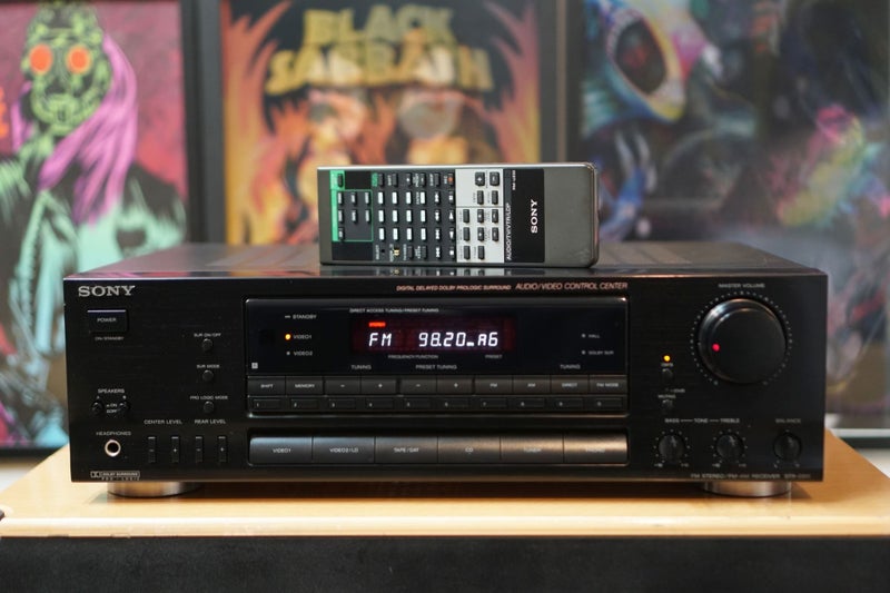 Sony STR-D511 HiFi Amplifier & Receiver with Phono for your Turntable & Remote Carousel 2