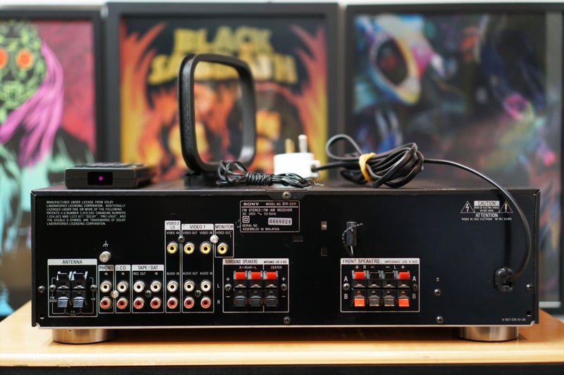 Sony STR-D511 HiFi Amplifier & Receiver with Phono for your Turntable & Remote Carousel 7