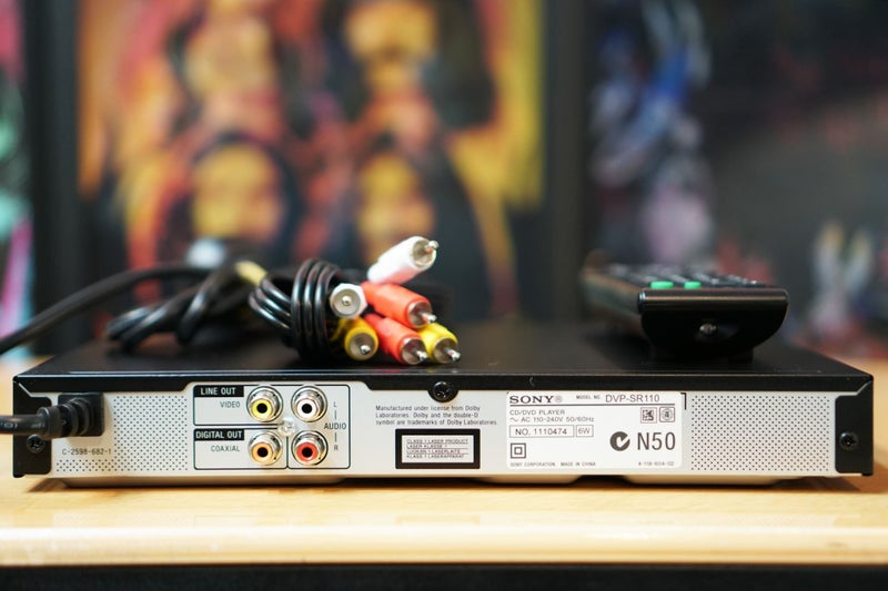 Sony DVP-SR110 CD/DVD Player with Remote & Cables Carousel 6